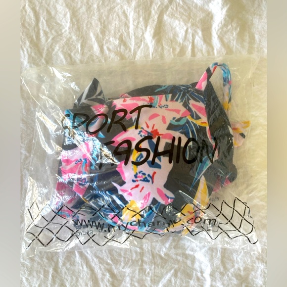 Two piece Bikini set Floral multicolor Size M New. Brand: My Charmo - Picture 11 of 11